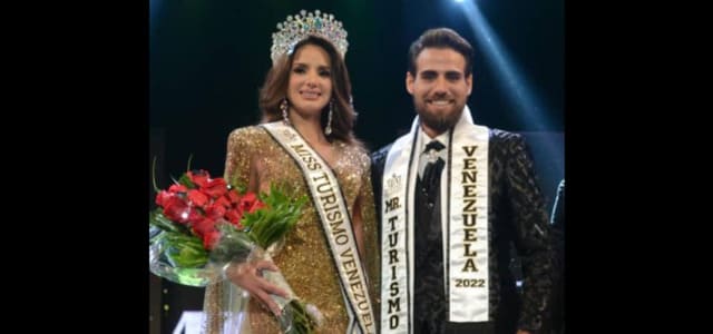 FERNANDA GONZÁLEZ Y BRAYAN YLLAS SE ALZARON CON EL TÍTULO DE MISS Y MISTER TURISMO VENEZUELA 2022