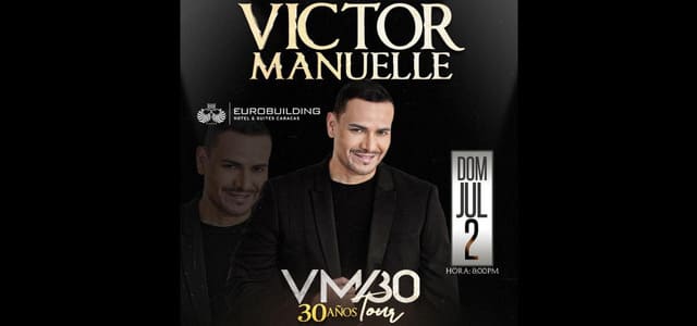 VICTOR MANUELLE LLEGARÁ CON CONCIERTO ÍNTIMO EN EL HOTEL EUROBUILDING DE CARACAS