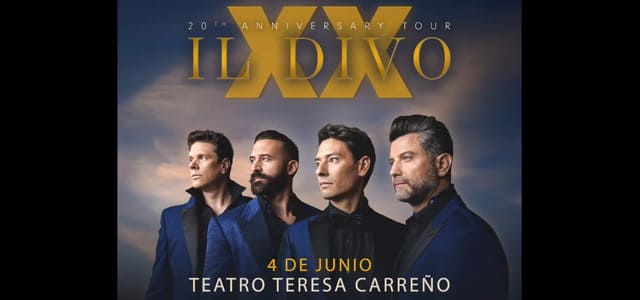 IL DIVO LLEGARÁ A VENEZUELA A CELEBRAR SUS 20 AÑOS DE CARRERA