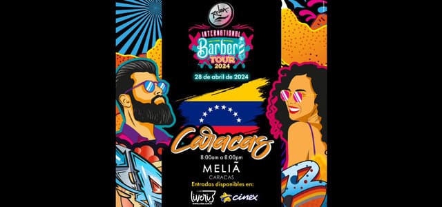 “ROLDA INTERNATIONAL BARBER TOUR” EN SU SEGUNDA EDICIÓN LLEGA A VENEZUELA