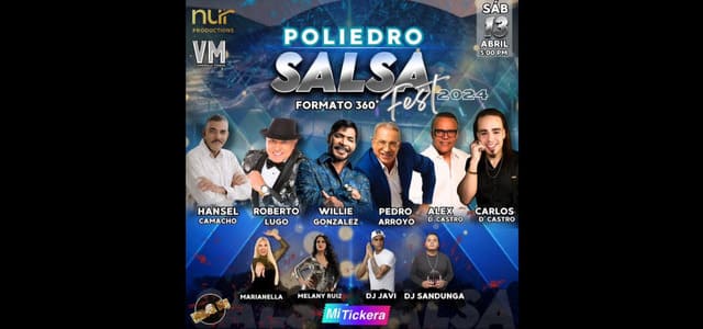 EL POLIEDRO DE CARACAS SE PREPARA PARA EL PRIMER FESTIVAL 360° DE SALSA EN VENEZUELA