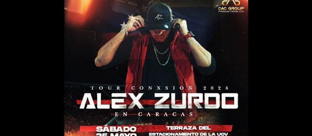 ¡SE VIENE! ALEX ZURDO CON CONCIERTO EN CARACAS