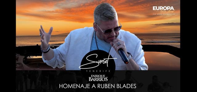 ENRIQUE BARRIOS LE RINDE “TRIBUTO A RUBÉN BLADES”