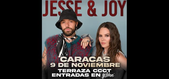 JESSE & JOY POR PRIMERA VEZ EN VENEZUELA