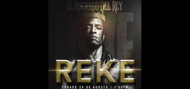 REKE REGRESARÁ POR TODO LO ALTO A VENEZUELA