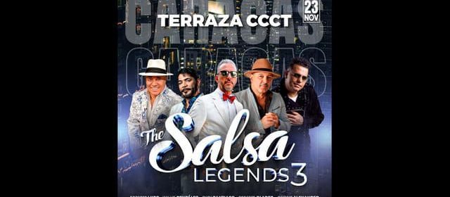 PUPY SANTIAGO, ROBERTO LUGO, WILLIE GONZÁLEZ Y ROBERTO BLADES LISTOS PARA “THE SALSA LEGENDS 3”