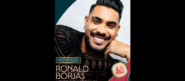 RONALD BORJAS RECIBE NOMINACIÓN AL LATIN GRAMMY POR SU DISCO “JOYAS QUE BAILAN”