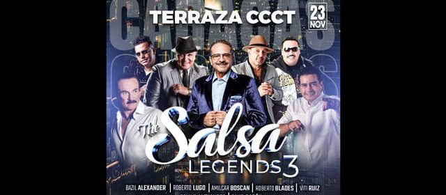 AMÍLCAR BOSCÁN, DAVID PABÓN, VITI RUÍZ Y BAZIL ALEXANDER SE UNEN A ROBERTO BLADE Y ROBERTO LUGO EN “THE SALSA LEGENDS 3”