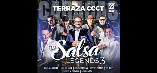 AMÍLCAR BOSCÁN, DAVID PABÓN, VITI RUÍZ Y BAZIL ALEXANDER SE UNEN A ROBERTO BLADE Y ROBERTO LUGO EN “THE SALSA LEGENDS 3”