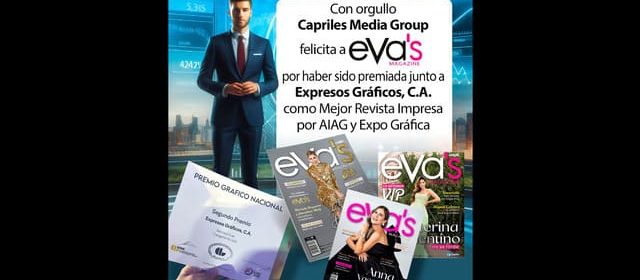 EVA’S MAGAZINE GALARDONADA CON EL PREMIO GRÁFICO NACIONAL 2024