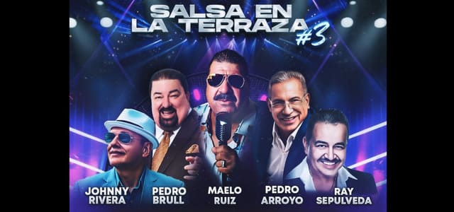 CP PRODUCCIONES TRAE UN SHOW DE LUJO CON “SALSA EN LA TERRAZA #3”