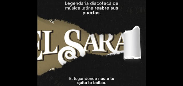 “EL SARAO” EL LUGAR QUE RECIBIÓ A GRANDES ESTRELLAS DE LA MÚSICA LATINA Y NACIONAL ESTÁ DE VUELTA