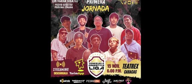 ¡LISTA LA ESCENA! PARA LA “LIGA FREESTYLE VENEZUELA”